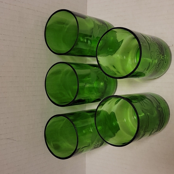 Set of 5 Unique Hand Made Glasses - Picture 3 of 13